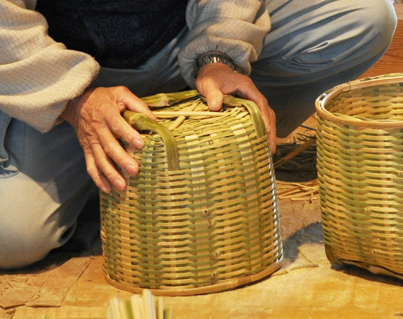 Yame Bamboo Basket　Reinforcement